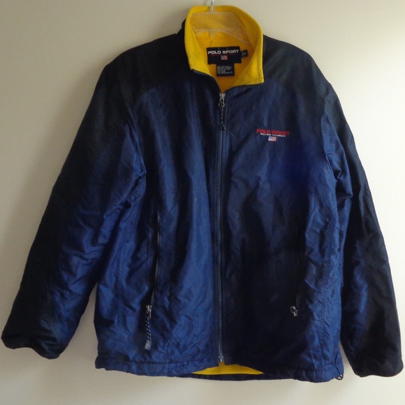 ralph lauren fleece lined jacket